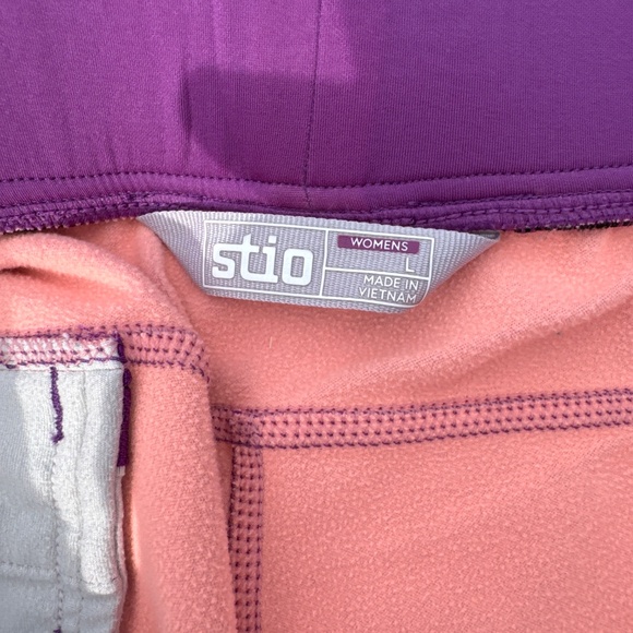 Stio Fremont Joggers Large Purple - Picture 3 of 6